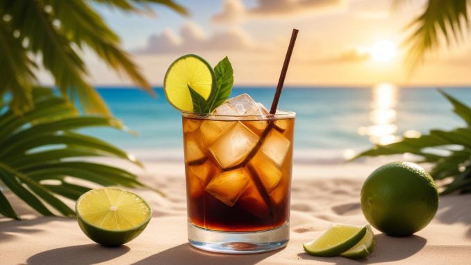 En smakfull resa till Cuba Libre illustration