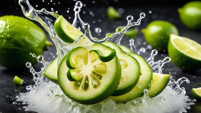 Kryddig inspiration med loop jalapeno lime illustration