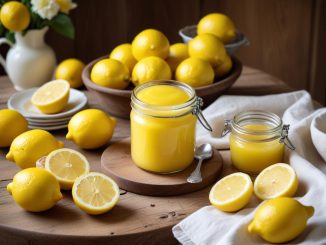 Lemon curd – en syrlig delikatess som lyfter varje dessert illustration