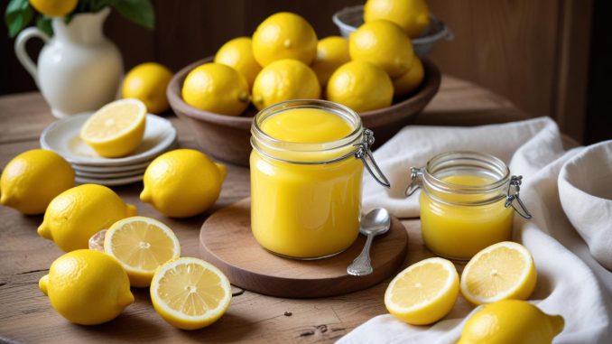 Lemon curd – en syrlig delikatess som lyfter varje dessert illustration