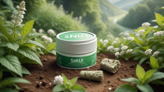 Njut av nikotinfritt snus – en friskare väg till smakupplevelse! illustration