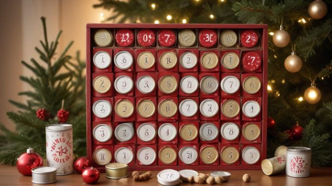Snus julkalender illustration