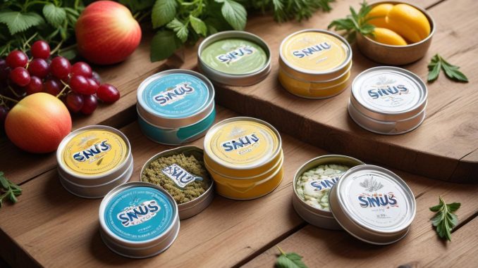 Snusa med stil illustration