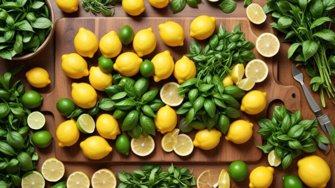 Zesty smaker att liva upp din matlagning illustration